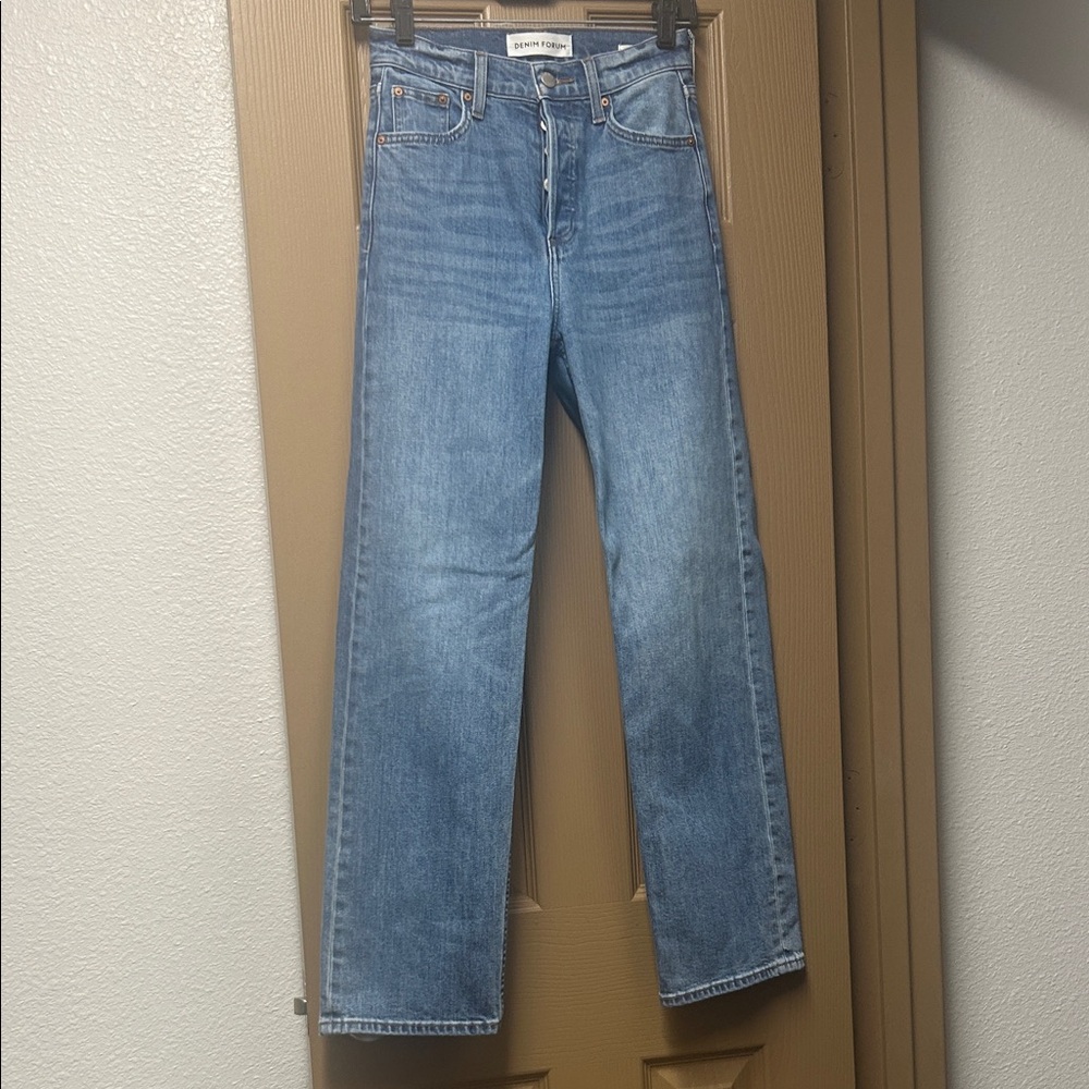 Denim Forum Arlo Straight Leg Jeans